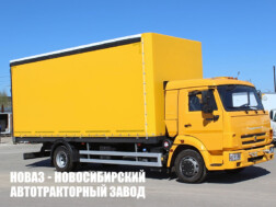 Тентованный фургон КАМАЗ 4308‑3084‑69 грузоподъёмоностью 6 тонн с кузовом 4800х2150х2300 мм