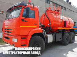 Автоцистерна для сбора нефти и газа АКН‑10 ОД объёмом 10 м³ на базе КАМАЗ 43118‑3027‑48