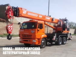Автокран КС‑55713‑1К‑3 Камышин грузоподъёмностью 25 тонн со стрелой 28 метров на базе КАМАЗ 65115