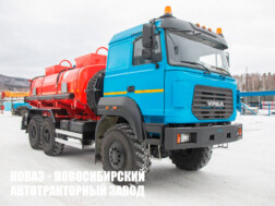Топливозаправщик объёмом 11 м³ с 2 секциями цистерны на базе Урал‑М 5557‑4551‑80 модели 7193