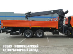 Бортовой автомобиль МАЗ 631228‑8575‑012 с краном‑манипулятором Horyong HRS216 до 8 тонн