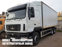 Изотермический фургон МАЗ 6312С9‑8575‑012 грузоподъёмностью 17,4 тонны с кузовом 7800х2600х2500 мм