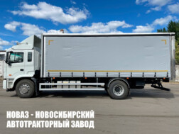 Тентованный грузовик JAC N180 грузоподъёмностью 10,2 тонны с кузовом 8400х2550х2600 мм