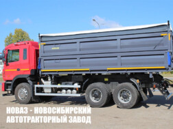 Зерновоз 658984‑41 грузоподъёмностью 21,1 тонны с кузовом объёмом 25 м³ на базе JAC N350