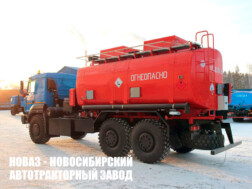 Автоцистерна для светлых нефтепродуктов объёмом 20 м³ с 2 секциями на базе Урал‑М 63701 модели 6703
