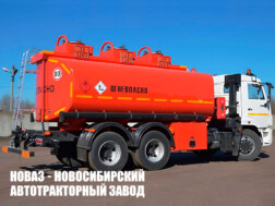 Топливозаправщик ГРАЗ 56215‑10‑50 объёмом 17 м³ с 3 секциями цистерны на базе КАМАЗ 65115‑3081‑48