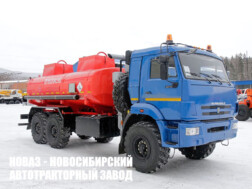 Топливозаправщик объёмом 12 м³ с 2 секциями цистерны на базе КАМАЗ 43118‑3078‑46 модели 5328
