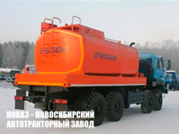 Топливозаправщик объёмом 17,5 м³ с 1 секцией цистерны на базе Урал‑М 532362‑1151‑70 модели 4096