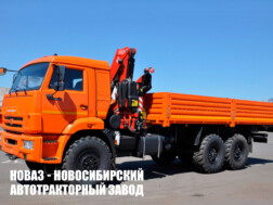 Бортовой автомобиль КАМАЗ 65115‑4081‑56 с краном‑манипулятором Fassi F215A.0.22 до 9,2 тонны