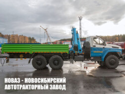 Бортовой автомобиль Урал NEXT 4320‑6951‑72 с манипулятором INMAN IM 240 до 7,3 тонны модели 8604