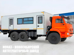 Вахтовый автобус вместимостью 14 посадочных мест с грузовым отсеком на базе КАМАЗ 43118