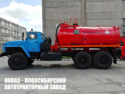 Агрегат для сбора нефти и газа АКН‑10‑ОД с цистерной объёмом 10 м³ на базе Урал 4320