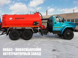 Ассенизатор МВ‑10 с цистерной объёмом 10 м³ для жидких отходов на базе Урал NEXT 5557‑6152‑72