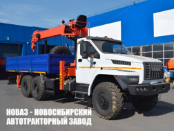 Бортовой автомобиль Урал NEXT 4320 с краном‑манипулятором Horyong HRS216 грузоподъёмностью 8 тонн