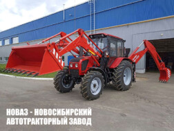 Экскаватор‑погрузчик ЭП‑491 на базе трактора МТЗ Беларус 92П