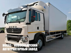 Фургон рефрижератор HOWO T5G грузоподъёмностью 9 тонн с кузовом 8018х2466х2570 мм с гидробортом