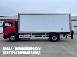 Изотермический фургон HOWO T5G грузоподъёмностью 9,1 тонны с кузовом 8200х2600х2750 мм с гидробортом