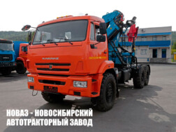 Седельный тягач КАМАЗ 43118‑3027‑46 с манипулятором INMAN IM 240 до 7,3 тонны модели 3908