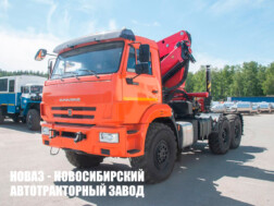 Седельный тягач КАМАЗ 43118 с манипулятором INMAN IM 320 до 8,5 тонны модели 3530