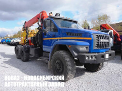 Седельный тягач Урал NEXT 5557‑6152‑72 с манипулятором Horyong HRS216 до 8 тонн