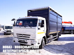 Скотовоз КАМАЗ 4308 с кузовом объёмом 36 м³