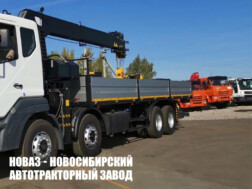 Бортовой автомобиль КАМАЗ 63501‑23025‑52 с манипулятором DongYang SS2725LB до 12 тонн с буром