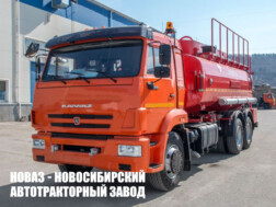 Топливозаправщик объёмом 12 м³ с 2 секциями цистерны на базе КАМАЗ 43118 модели 7880