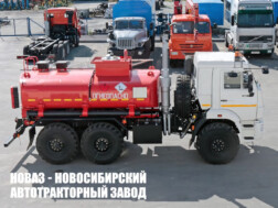 Топливозаправщик объёмом 8 м³ с 1 секцией цистерны на базе КАМАЗ 5350‑3027‑42 модели 4390
