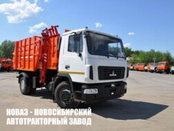 Мусоровоз МК-3551-03 объёмом 18 м³ с боковой загрузкой кузова на базе МАЗ 5340С2-585-013