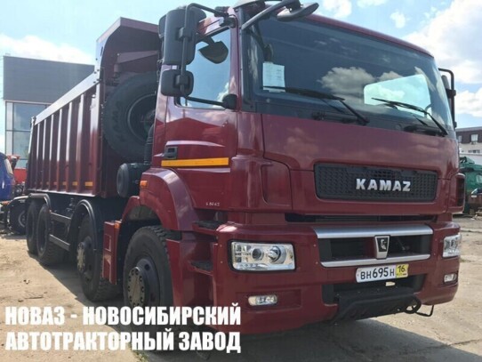 Самосвал КАМАЗ 65801-006-68 грузоподъёмностью 32,6 тонны с кузовом 20 м³