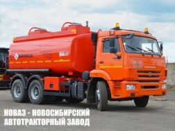 Топливозаправщик ГРАЗ 56216-10-50 объёмом 17 м³ с 3 секциями цистерны на базе КАМАЗ 65115