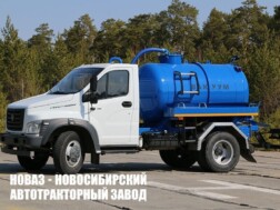 Ассенизатор с цистерной объёмом 4 м³ для жидких отходов на базе ГАЗон NEXT C41R13 с доставкой в Белгород и Белгородскую область