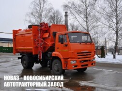 Мусоровоз МК-4554-06 объёмом 18 м³ с боковой загрузкой кузова на базе КАМАЗ 53605-773950-48