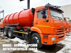 Ассенизатор КО-505Б с цистерной объёмом 12 м³ для жидких отходов на базе КАМАЗ 65115 с доставкой по всей России