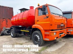 Ассенизатор КО-529-14 с цистерной объёмом 11 м³ для жидких отходов на базе КАМАЗ 53605 с доставкой по всей России