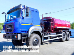 Автоцистерна для пищевых жидкостей объёмом 10 м³ с 1 секцией на базе Урал-M 5557-4551-80 модели 2154