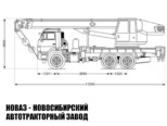 Автокран КС-45734-16-19 Челябинец грузоподъёмностью 16 тонн со стрелой 19 м на базе КАМАЗ 43118 (фото 3)