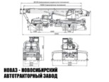 Автокран КС-55732-25-28 Челябинец грузоподъёмностью 25 тонн длиной 28,1 м на базе Урал 4320 (фото 3)