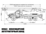 Автокран КС-55732-25-33 Челябинец грузоподъёмностью 25 тонн со стрелой 33 м на базе Урал NEXT 4320-6951-72 (фото 3)