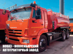 Топливозаправщик ГРАЗ 56142‑10‑50 объёмом 11 м³ с 2 секциями цистерны на базе КАМАЗ 65115