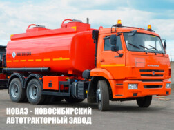 Топливозаправщик ГРАЗ 56216‑10‑50 объёмом 17 м³ с 3 секциями цистерны на базе КАМАЗ 65115