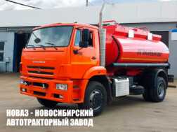 Топливозаправщик объёмом 10,5 м³ с 2 секциями цистерны на базе КАМАЗ 53605 модели 366573