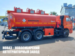 Автотопливозаправщик ГРАЗ 56164-11-50 объёмом 13 м³ с 3 секциями на базе КАМАЗ 65115 (фото 2)