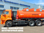 Автотопливозаправщик ГРАЗ 56164-11-50 объёмом 13 м³ с 3 секциями на базе КАМАЗ 65115 (фото 3)