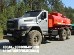 Топливозаправщик объёмом 10 м³ с 1 секцией цистерны на базе Урал NEXT 4320-6951-72 модели 2176
