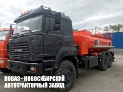 Топливозаправщик объёмом 11 м³ с 2 секциями цистерны на базе Урал-М 5557 модели 7128