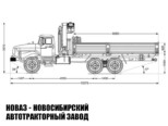 Бортовой автомобиль Урал 4320-1912-60 с манипулятором INMAN IM 150N до 6,1 тонны модели 4067 (фото 2)