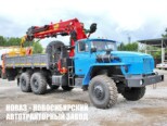 Бортовой автомобиль Урал 4320 с манипулятором INMAN IT 200 до 7,2 тонны с буром и люлькой модели 7719 (фото 1)