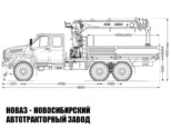 Бортовой автомобиль Урал NEXT 4320 с манипулятором INMAN IT 150 до 7,1 тонны модели 8217 (фото 2)