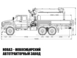 Бортовой автомобиль Урал NEXT 4320 с манипулятором INMAN IT 180 до 7,2 тонны модели 7672 (фото 2)
